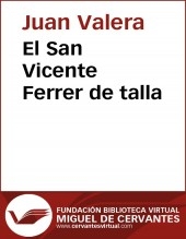 Libro El San Vicente Ferrer de talla, autor Biblioteca Miguel de Cervantes