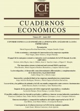 Libro Cuadernos Económicos. Información Comercial Española (ICE). Núm 89 Contribuciones a la Economía de la Innovación: análisis de la I+D+i empresarial, autor Ministerio de Economía, Comercio y Empresa