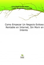 Libro Como Empezar Un Negocio Exitoso y Rentable en Internet, Sin Morir en El Intento, autor Gino Giurfa Seijas