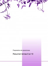 Libro Temas del 6 al 10 oposición de Infantil, autor Oposiciones de maestros Magisterio