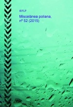 Libro Miscelánea poliana, nº 52 (2015), autor Miscelánea poliana IEFLP