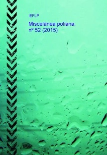 Miscelánea poliana, nº 52 (2015)