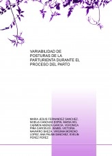 Libro VARIABILIDAD DE POSTURAS DE LA PARTURIENTA DURANTE EL PROCESO DEL PARTO, autor isabelnb