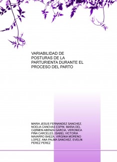 VARIABILIDAD DE POSTURAS DE LA PARTURIENTA DURANTE EL PROCESO DEL PARTO