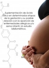 Suplementación de ácido fólico en determinadas etapas de la gestación y su posible relación con la aparición de enfermedades alérgicas y/o asma infantil. Un estudio bibliométrico.