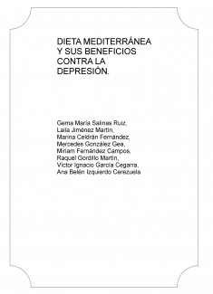 DIETA MEDITERRÁNEA Y SUS BENEFICIOS CONTRA LA DEPRESIÓN.