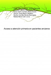 Acceso a atención primaria en pacientes ancianos