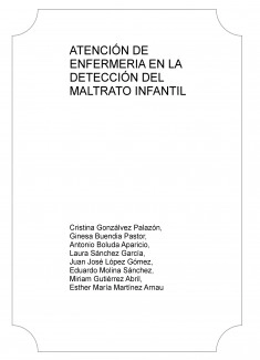 Atención de Enfermería en la Detección del Maltrato Infantil
