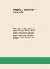 Libro Hepatitis C transmisión y prevención., autor miriamga20