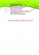 ELPIE DIABÉTICO EN EL ADULTO