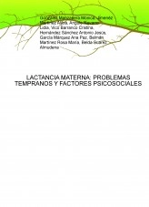 Libro LACTANCIA MATERNA: PROBLEMAS TEMPRANOS Y FACTORES PSICOSOCIALES, autor nursefivestars