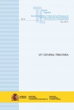 TEXTO LEGAL Nº 9/2015 "LEY GENERAL TRIBUTARIA" (Actualización septiembre 2015)