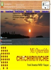 Libro Aspectos Socioculturales de Chichiriviche de la Primera Mitad del Siglo XX, autor Frank Jhonattan Weffer Vasquez