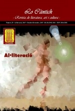 Libro Lo Càntich - Número 29 - Al·literació, 2015, autor ARC Lo Càntich