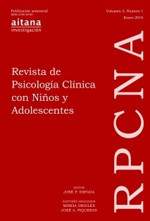 Revista de Psicología Clínica con Niños y Adolescentes- Vol. 3, Nº 1