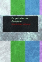 Libro Empédocles de Agrigento, autor Gonzalo Hernández Vallhonrat