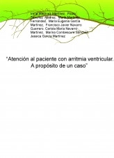 Libro “Atención al paciente con arritmia ventricular. A propósito de un caso”, autor orcocelata