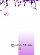 ERP moduludun Web bidezko TPVa