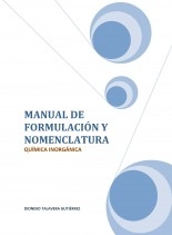 Libro Manual de Formulación y Nomenclatura Química Inorgánica, autor Dionisio Talavera Gutierrez