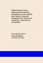 Libro Determinación de las presiones transvesical y transgástrica como método para valorar la presión intraabdominal. Estudio de validación y patrones de normalidad., autor antonio1982
