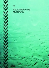 Libro REGLAMENTO DE METRADOS, autor M 6