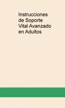Libro Instrucciones de Soporte Vital Avanzado en Adultos, autor aliciagonzg