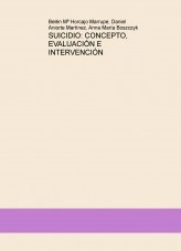Libro SUICIDIO: CONCEPTO, EVALUACIÓN E INTERVENCIÓN, autor belenhm