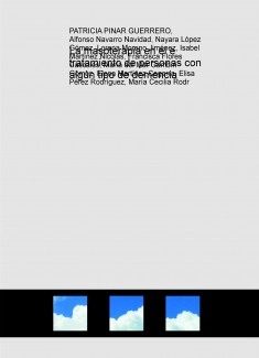 La masoterapia en el tratamiento de personas con algún tipo de demencia