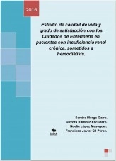 Libro Estudio de calidad de vida y grado de satisfacción con los Cuidados de Enfermería en pacientes con insuficiencia renal crónica, sometidos a hemodiálisis., autor debochi