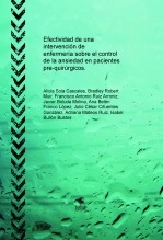 Libro Efectividad de una intervención de enfermería sobre el control de la ansiedad en pacientes pre-quirúrgicos., autor grupoenfermeria