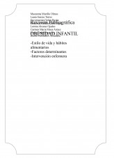 Libro OBESIDAD INFANTIL. Estilo de vida y hábitos alimentarios, factores determinantes, intervención enfermera, autor maca81
