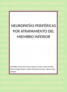 NEUROPATÍAS PERIFÉRICAS POR ATRAPAMIENTO DEL MIEMBRO INFERIOR