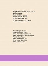 Papel de enfermería en la prevención secundaria de la preeclampsia. A proposito de un caso