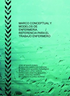 MARCO CONCEPTUAL Y MODELOS DE ENFERMERIA. REFERENCIA PARA EL TRABAJO ENFERMERO
