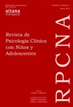 Libro Revista de Psicología Clínica con Niños y Adolescentes- Vol. 4, Nº 1, autor REVISTA DE PSICOLOGÍA CLÍNIC 