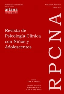 Revista de Psicología Clínica con Niños y Adolescentes- Vol. 4, Nº 1