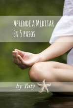 Libro Aprende a Meditar en 5 pasos, autor Tuty García Morodo