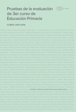 Libro PRUEBAS DE LA EVALUACIÓN DE 3er CURSO DE EDUCACIÓN PRIMARIA. CURSO 2015-2016, autor Ministerio de Educación y Formación Profesional
