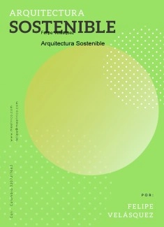 Arquitectura Sostenible