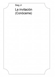 La invitación (Conóceme)