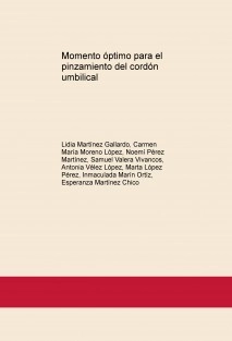 Momento óptimo para el pinzamiento del cordón umbilical