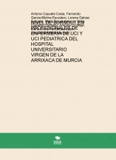 Libro NIVEL DE BURNOUT EN PROFESIONALES DE ENFERMERIA DE UCI Y UCI PEDIATRICA DEL HOSPITAL UNIVERSITARIO VIRGEN DE LA ARRIXACA DE MURCIA, autor elvira90