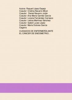 CUIDADOS DE ENFERMERÍA ANTE EL CÁNCER DE ENDOMETRIO
