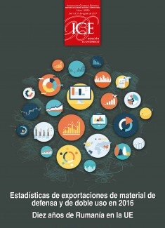 Boletín Económico. Información Comercial Española (ICE). Núm. 3090. Estadísticas de exportaciones de material de defensa y de doble uso en 2016. Diez años de Rumanía en la UE