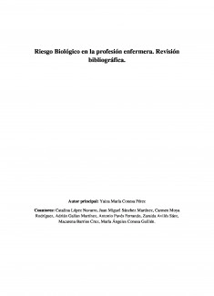Riesgo Biológico en la profesión enfermera. Revisión bibliográfica.