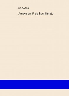 Amaya en 1º de Bachillerato