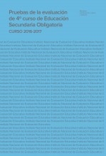 Libro Pruebas de la evaluación de 4º curso de educación secundaria obligatoria. Curso 2016-2017, autor Ministerio de Educación y Formación Profesional