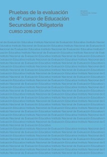 Pruebas de la evaluación de 4º curso de educación secundaria obligatoria. Curso 2016-2017