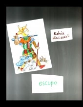 Libro Bastardo, Rabia nacional, autor Felipe Bustos Cea