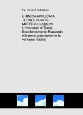 Libro CHIMICA APPLICATA E TECNOLOGIA DEI MATERIALI (Teoria) (Descarga gratuitamente la versione ridotta), autor krumiro